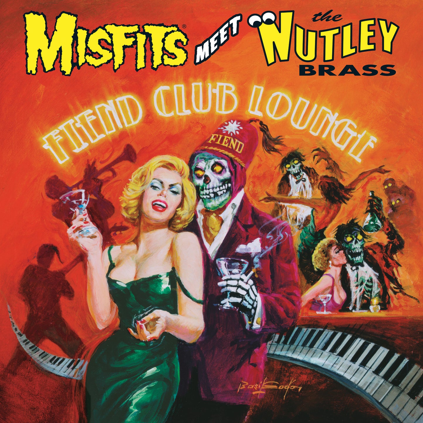 The Misfits "Misfits Meet The Nutley Brass - Fiend Club Lounge (Expanded Edition)" LP