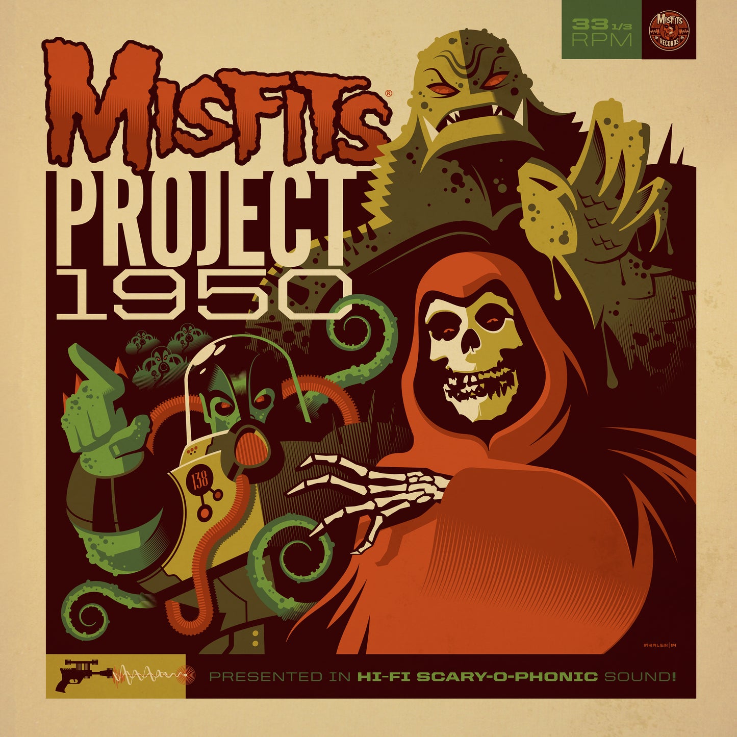 The Misfits "Project 1950 (Expanded Edition)" LP