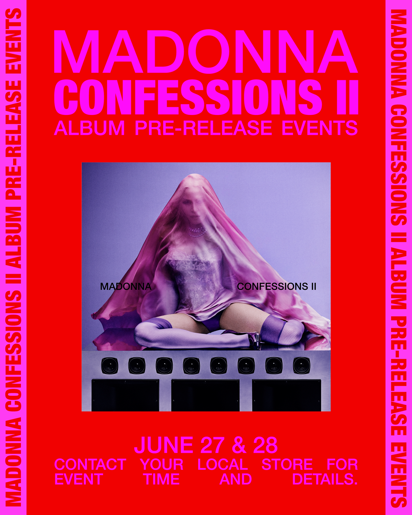 Madonna "Confessions II" Listening Party - SUNDAY 6/28 @ 5pm