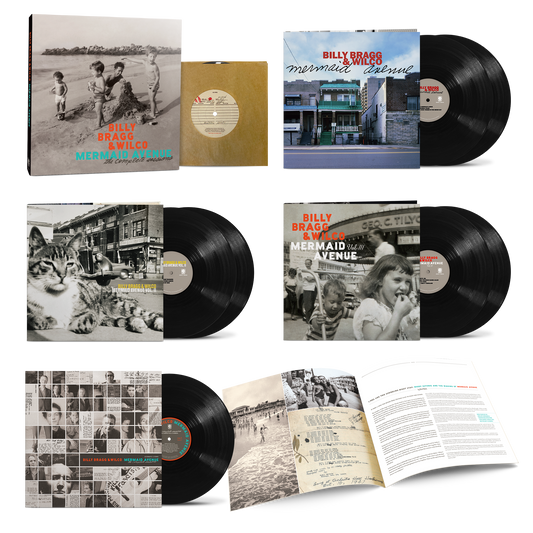 PRE-ORDER: Billy Bragg & Wilco "Mermaid Avenue: The Complete Sessions" 7xLP + 7" Box Set