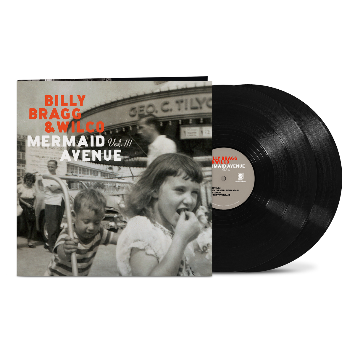 PRE-ORDER: Billy Bragg & Wilco "Mermaid Avenue Vol. III" 2xLP (180g)