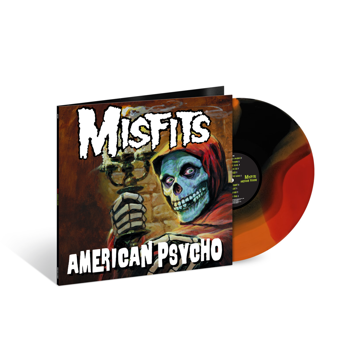 PRE-ORDER: Misfits "American Psycho" LP (Orange/Red/Black Tri-Color Mix Vinyl)