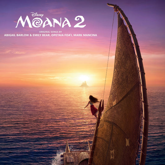 PRE-ORDER: Various Artists "Moana 2 (Original Motion Picture Soundtrack)" LP