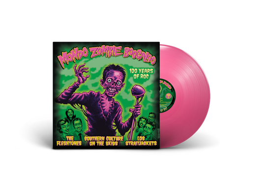 PRE-ORDER: Los Straitjackets, Southern Culture on the Skids, and The Fleshtones "Mondo Zombie Boogaloo" LP (Pink Vinyl)
