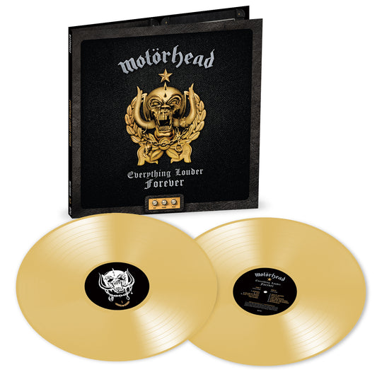Motorhead "Everything Louder Forever: The Very Best of Motorhead" 2xLP (Indie Exclusive Gold Vinyl)