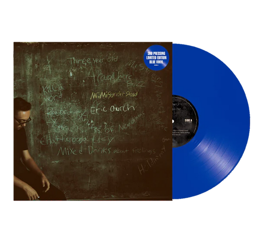 Eric Church "Mr. Misunderstood" LP (Blue)