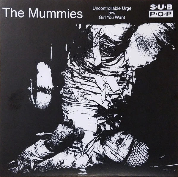 Used Vinyl: The Mummies "Uncontrollable Urge/Girl U Want (Devo Covers)" 7" (2025 Press Red Vinyl)