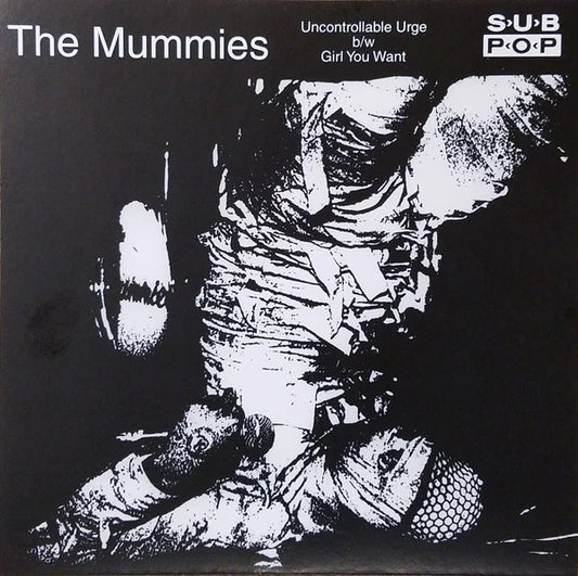 Used Vinyl: The Mummies "Uncontrollable Urge/Girl U Want (Devo Covers)" 7" (2025 Press Red Vinyl)