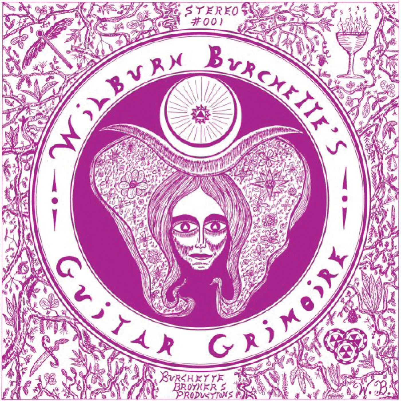 Master Wilburn Burchette "Guitar Grimoire" LP (Cloudy Vinyl)