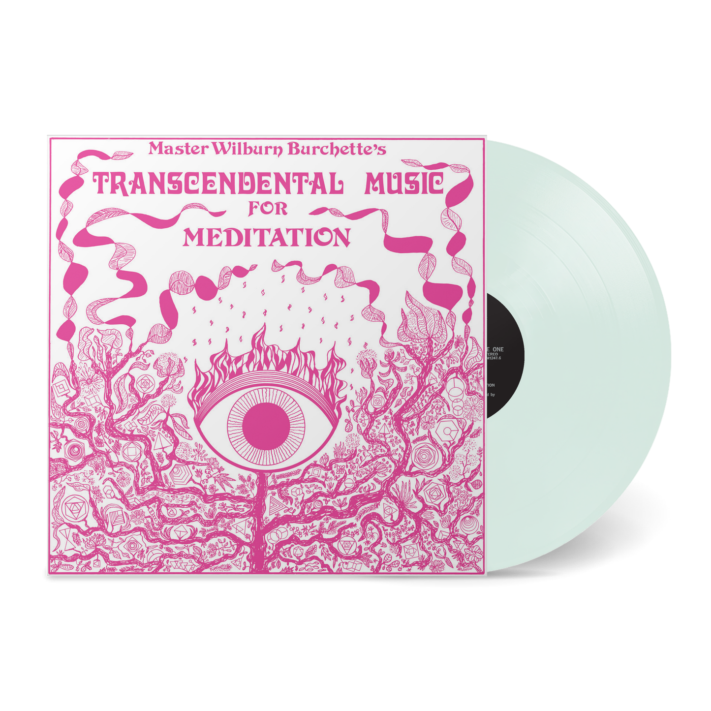 Master Wilburn Burchette "Transcendental Music for Meditation" LP (Milky Clear Vinyl)