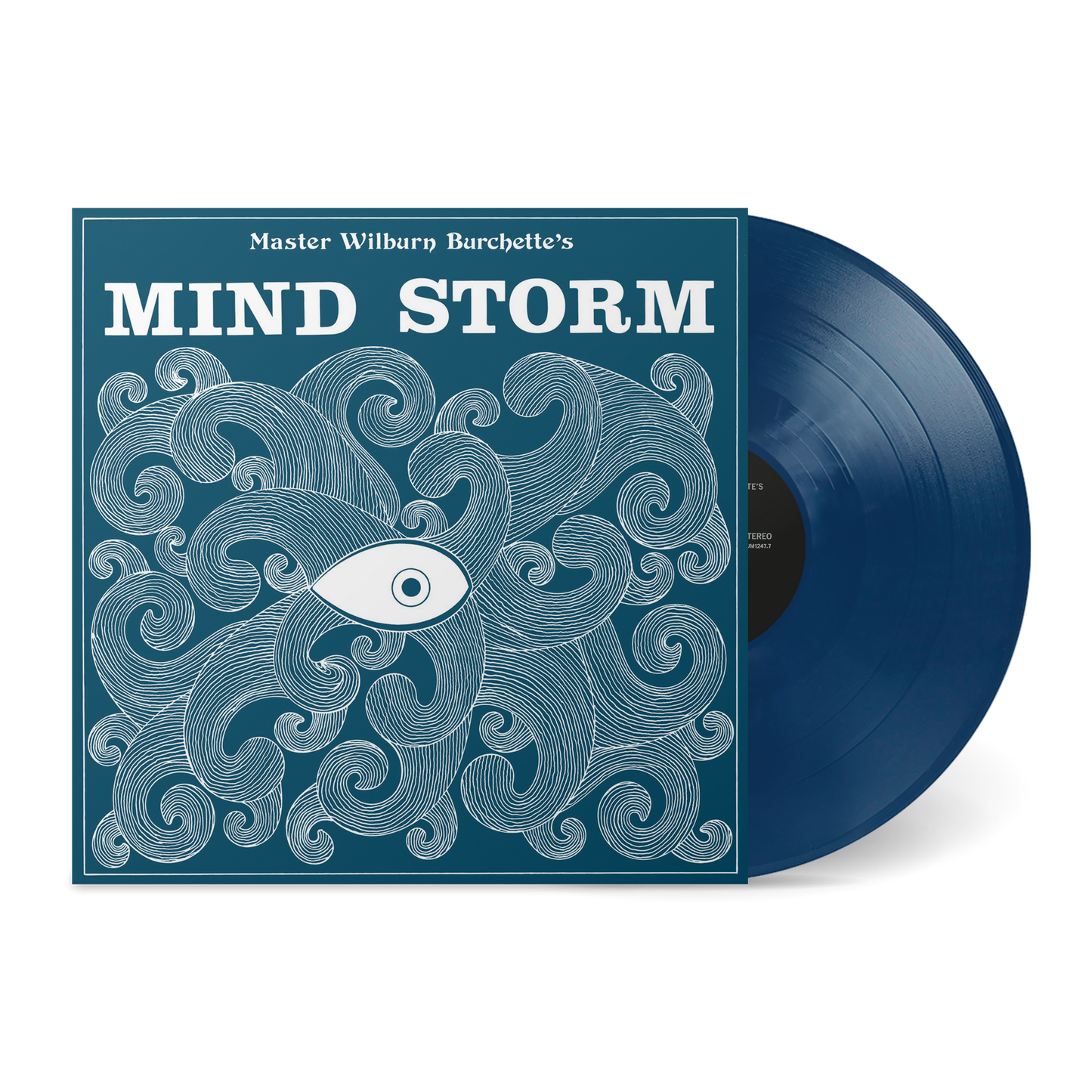 Master Wilburn Burchette "Mind Storm" LP (Opaque Blue Vinyl)