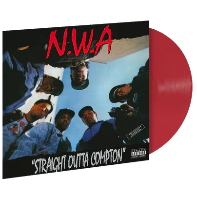 N.W.A. "Straight Outta Compton" LP (RED Vinyl)