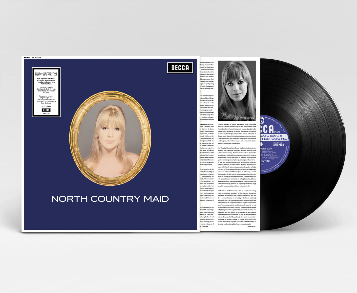 Marianne Faithfull "North Country Maid" LP