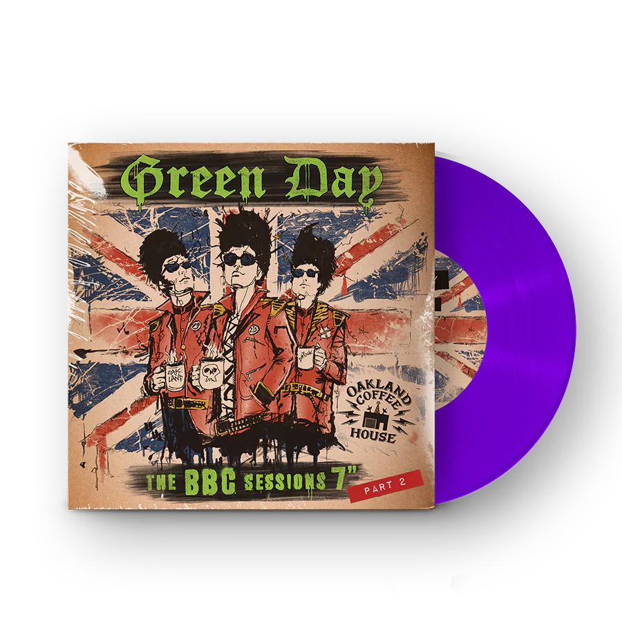 Green Day "1994 BBC Sessions Vinyl - Part 2" 7" (Purple Vinyl)