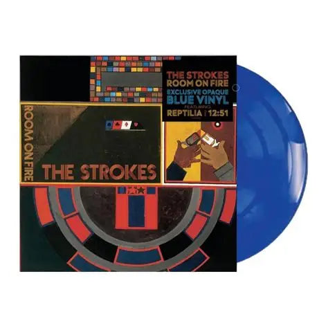 The Strokes "Room On Fire" LP (Blue Vinyl)