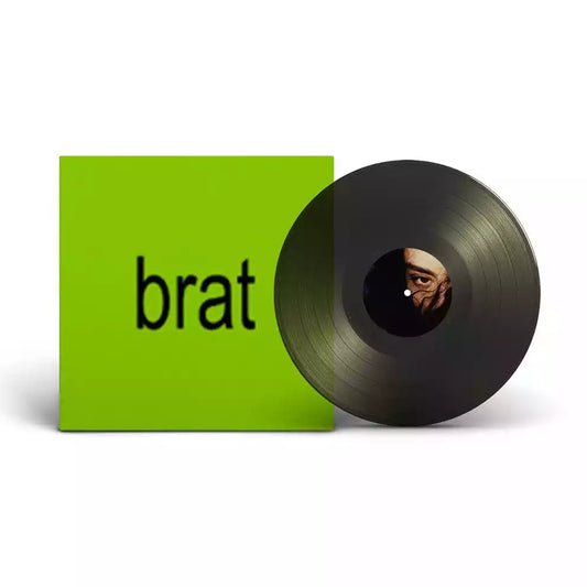 Charli XCX "BRAT" LP (Translucent Black Vinyl)