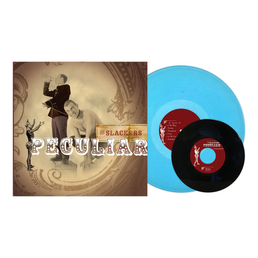 Slackers ''Peculiar'' LP (Blue Vinyl) +7"