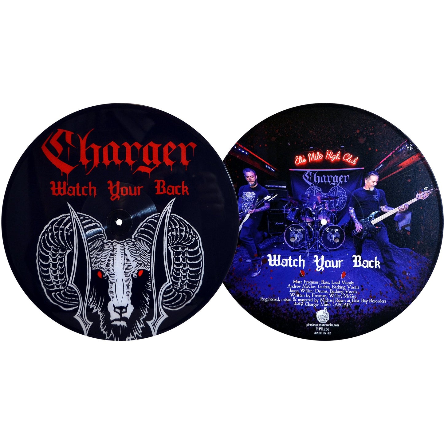 Charger  ''Watch Your Back'' 12" (Picture Disc)