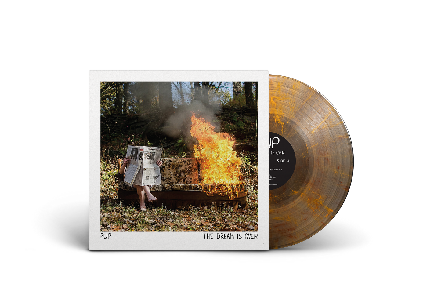 PRE-ORDER: Pup "Dream Is Over" LP (Clear w/Red & Orange Swirl Vinyl)