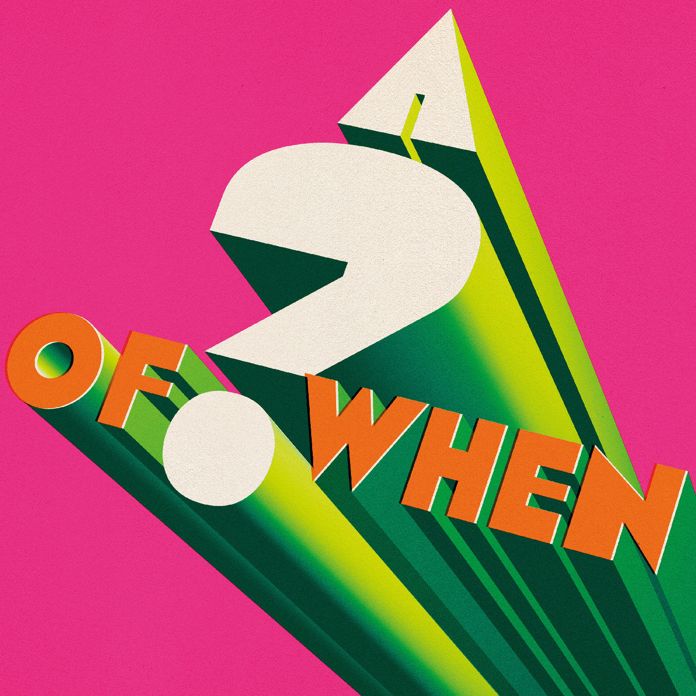 PRE-ORDER: Panda Bear & Sonic Boom "A ? of WHEN" LP