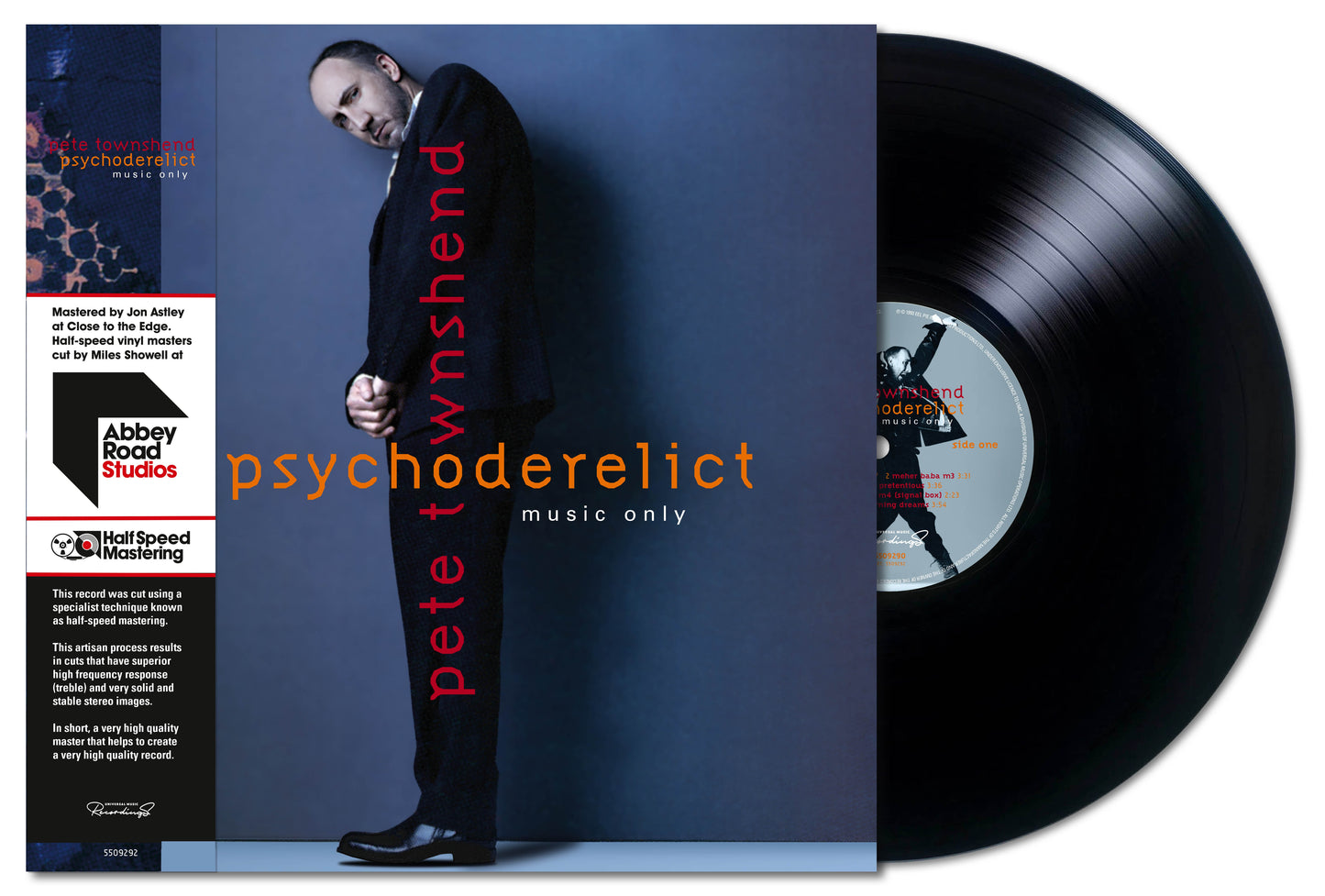 Pete Townshend "Psychoderelict" 2xLP (Music Only Version)