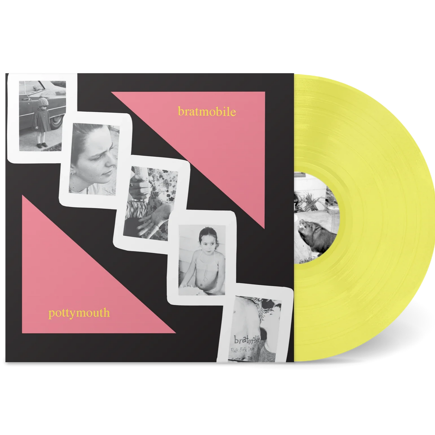 Bratmobile "Pottymouth" LP (Indie Exclusive Lemon Yellow Vinyl)