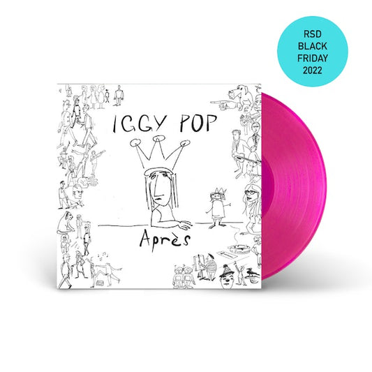 Iggy Pop "Apres" LP (Pink Vinyl)