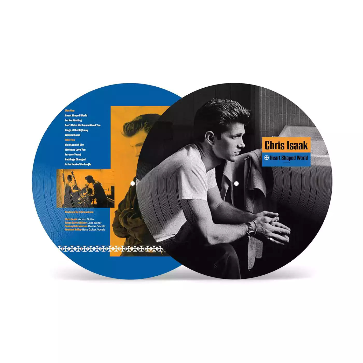 Chris Isaak "Heart Shaped World" LP (Picture Disc)