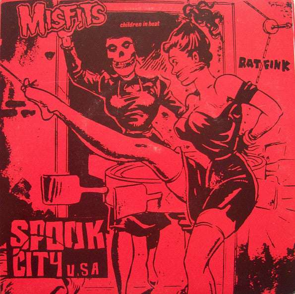 Used Vinyl: The Misfits "Spook City U.S.A" 7" (2025 Red Vinyl Press)