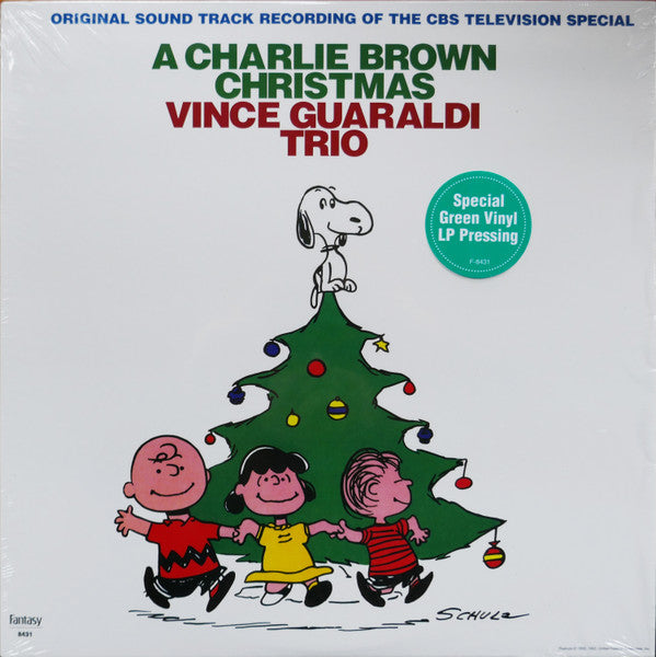 Vince Guaraldi Trio "A Charlie Brown Chistmas" LP (Green Vinyl)