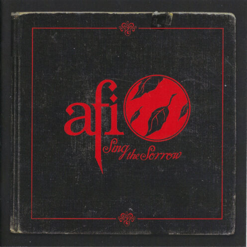 AFI "Sing The Sorrow" 2xLP (Black/Red Pinwheel vinyl)