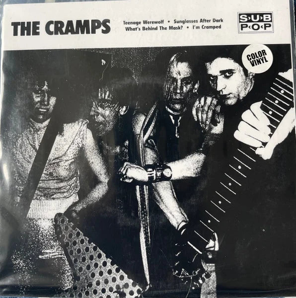 Used Vinyl: The Cramps "Teenage Werewolf" 7" (2025 Press Yellow Vinyl)
