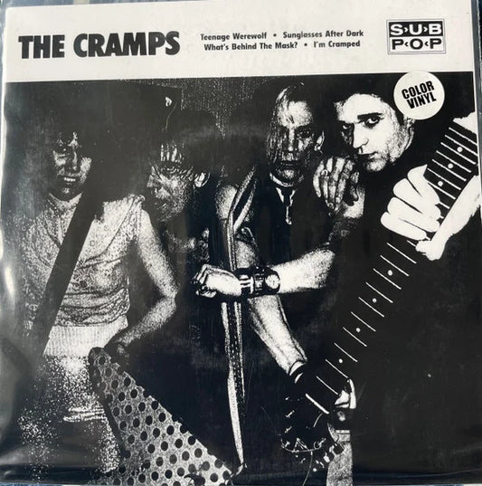 Used Vinyl: The Cramps "Teenage Werewolf" 7" (2025 Press Yellow Vinyl)