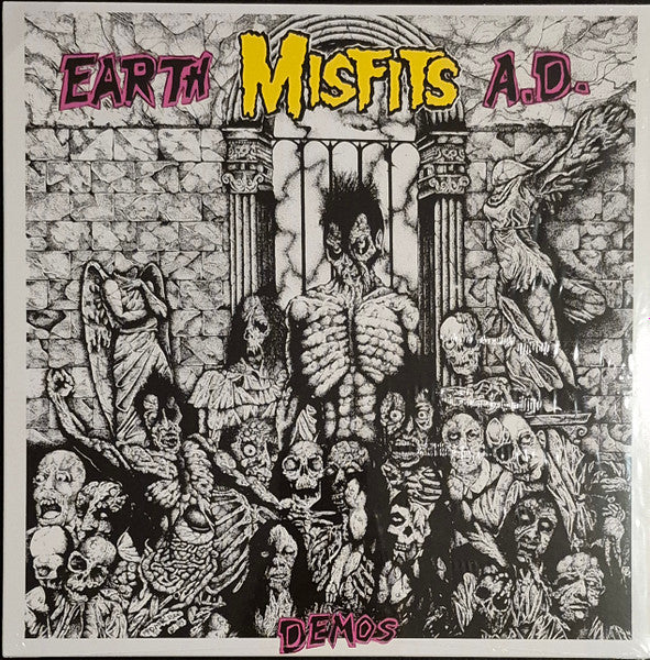 Used Vinyl: The Misfits "Earth AD Demos 1983+Pit Rehearsals 1982" LP (2025 Green Vinyl Press)