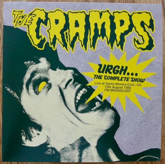 Used Vinyl: Cramps "Urgh... The Complete Show - Live at Santa Monica Civic, CA 15th August 1980 - FM Broadcast" LP (Splatter Vinyl)