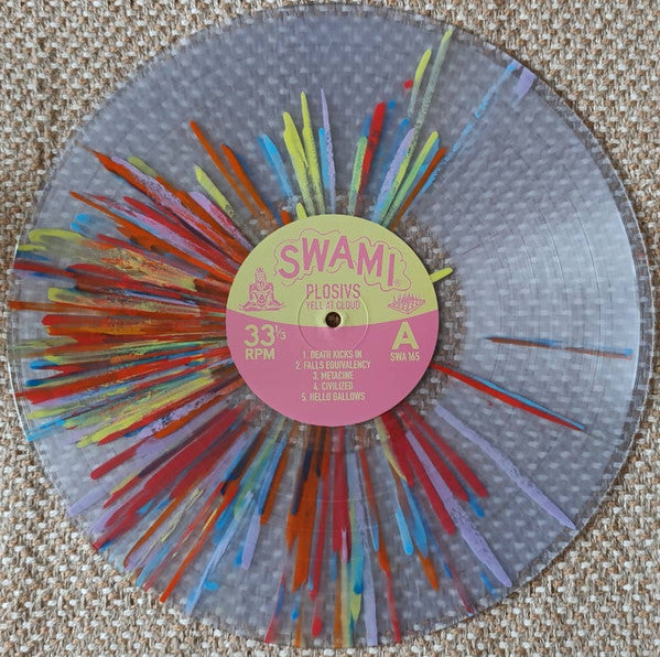 Plosivs "Yell At Cloud" LP (Clear Vinyl, Multicolor Splatter)