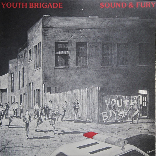 Youth Brigade "Sound & Fury" LP (Yellow Vinyl)