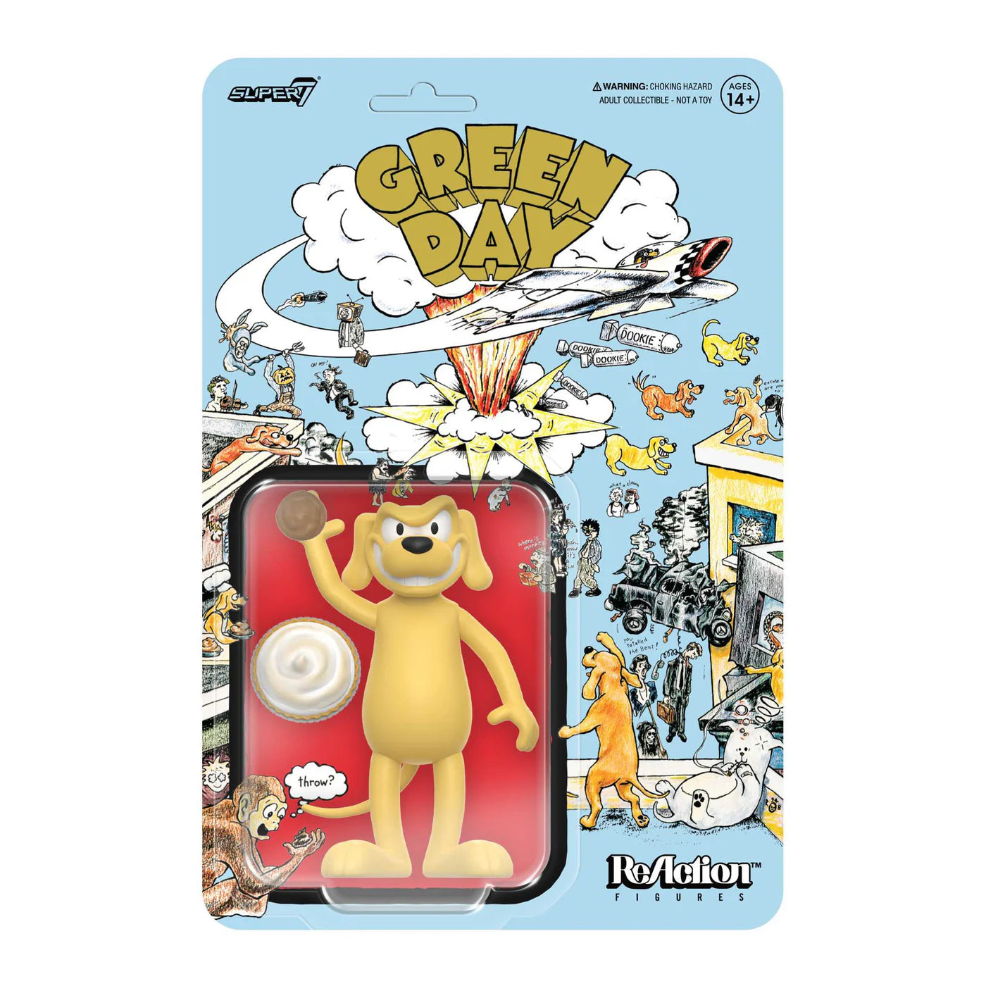 PRE-ORDER: Green Day "Dookie Dog" ReAction Figure
