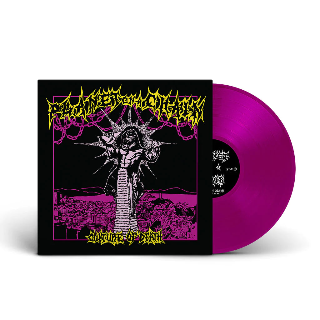 Planet On A Chain (POAC) "Culture Of Death" LP (Violet Vinyl)