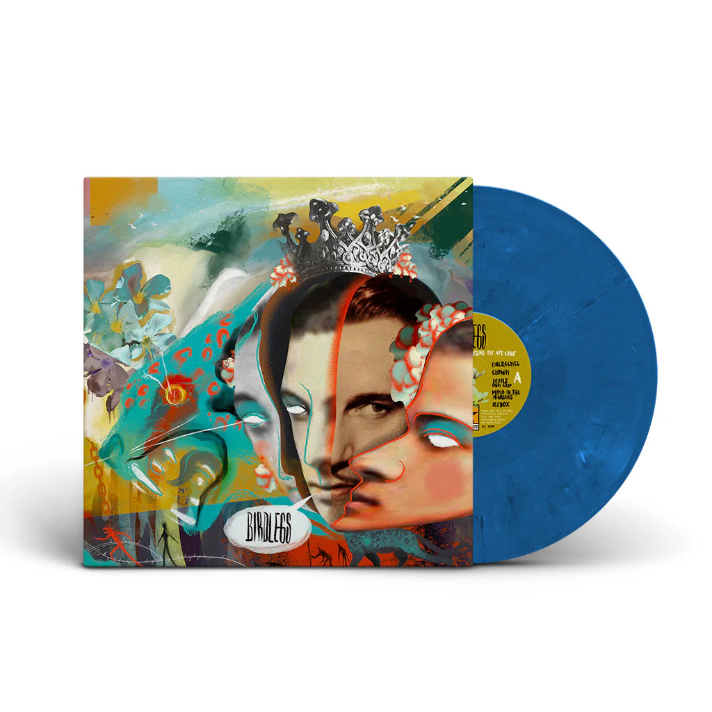 Birdlegs "Visions Beyond the Ape Cave" LP (Blue Marble Vinyl)
