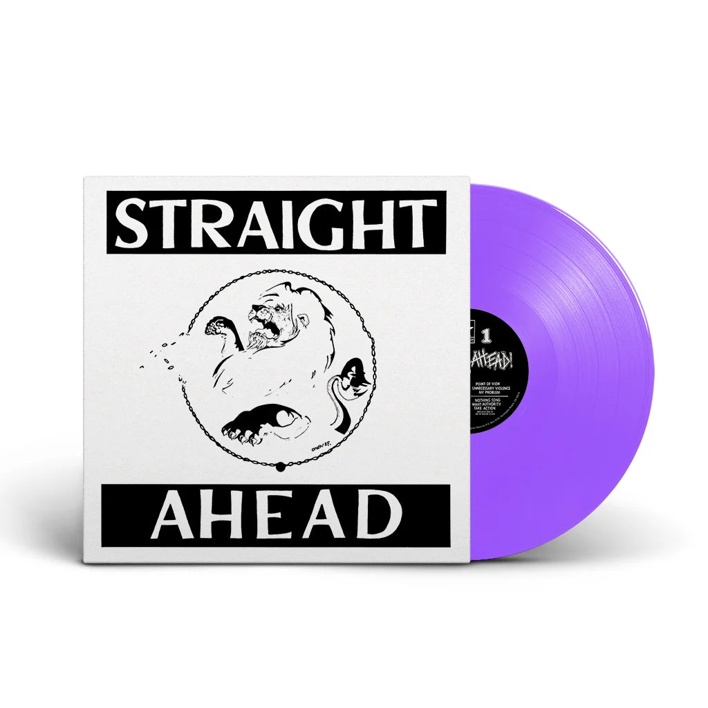 Straight Ahead "S/T" LP (Opaque Purple Vinyl)