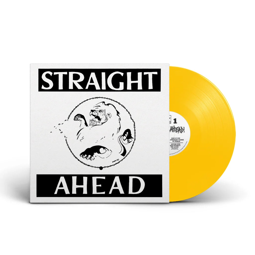 Straight Ahead "S/T" LP (Opaque Yellow Vinyl)