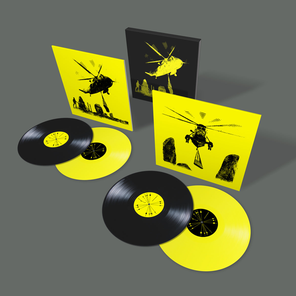 PRE-ORDER: Mogwai "Happy Tears" 4xLP (Black/Yellow Vinyl)