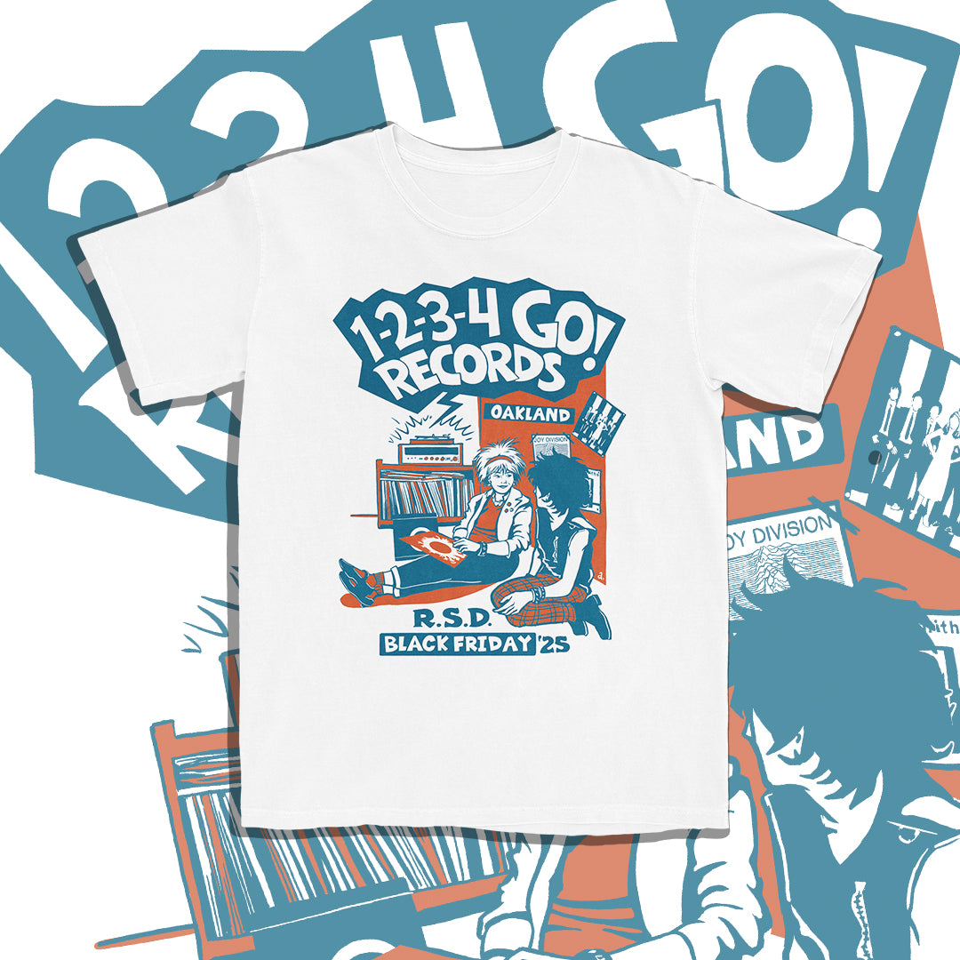 1-2-3-4 Go! Records "RSD BLACK FRIDAY 2025" Shirt