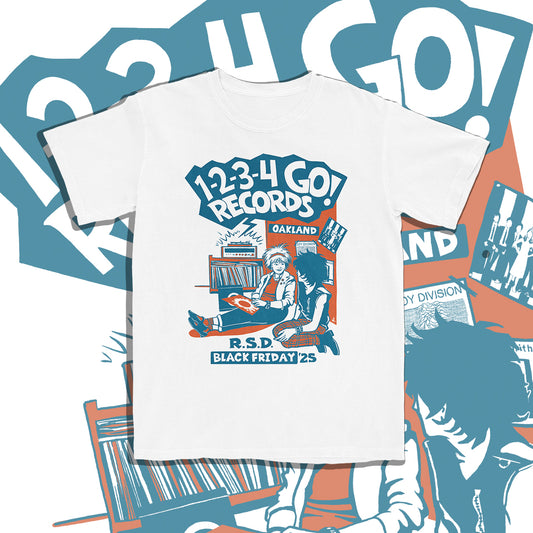 1-2-3-4 Go! Records "RSD BLACK FRIDAY 2025" Shirt