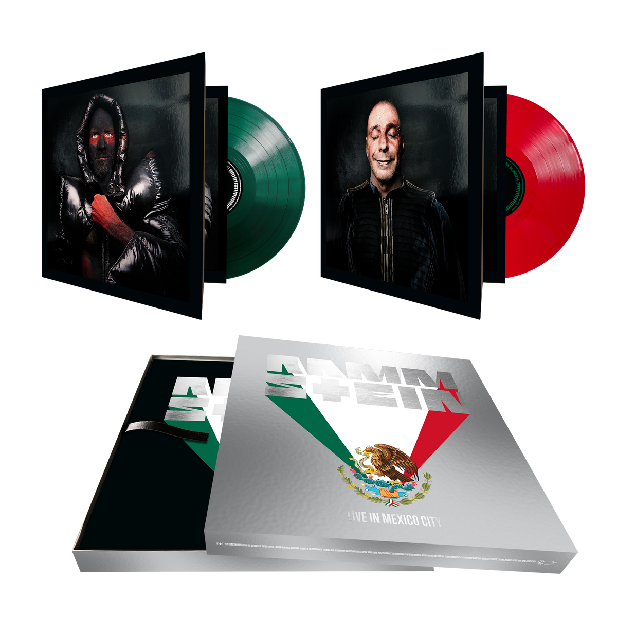 PRE-ORDER: Rammstein "LIVE IN MEXICO CITY" 4xLP Box Set (180g Color Vinyl)