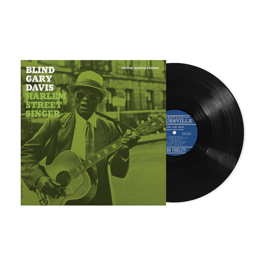 Reverend Gary Davis "Harlem Street Singer (Bluesville Acoustic Sounds Series)" LP