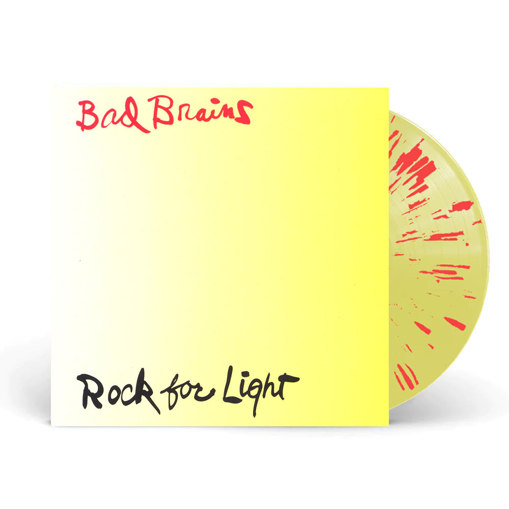 Bad Brains "Rock For Light" LP (Yellow w/ Red Splatter)