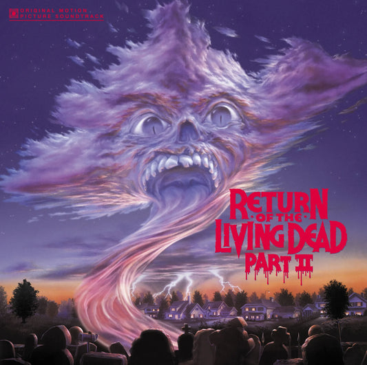 J. Peter Robinson ''The Return Of The Living Dead Part II (Original Soundtrack)" LP (Violet Vinyl)