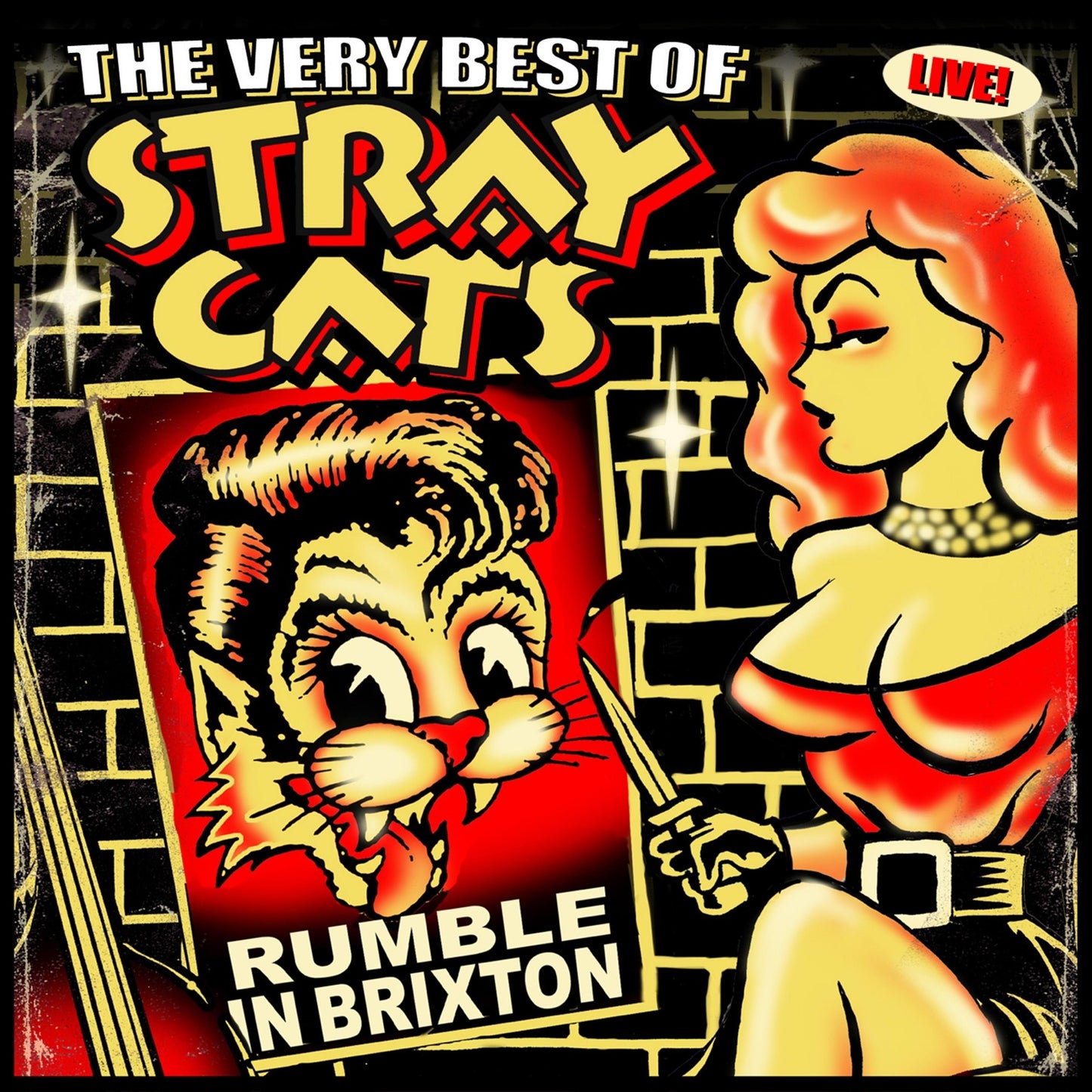 Stray Cats "Rumble In Brixton (Live)" 2xLP (Red & White Vinyl) (RSD 2026)